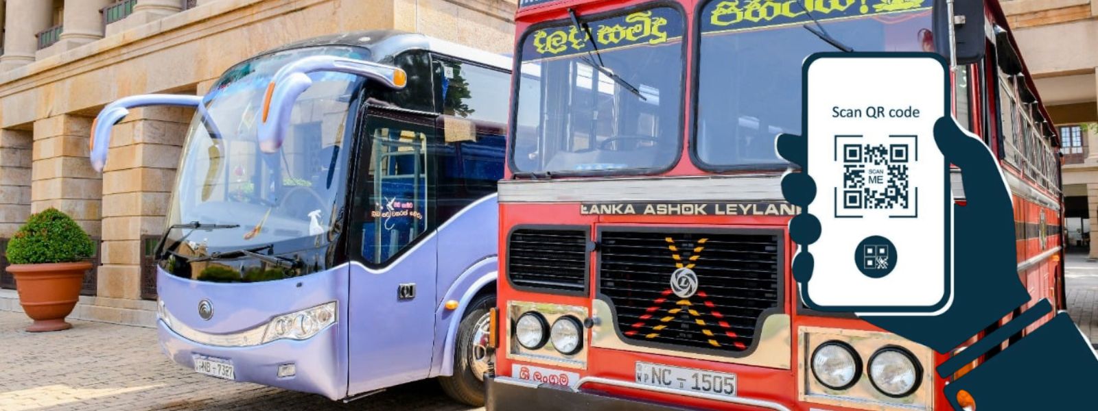 QR to replace Train, Bus tickets?